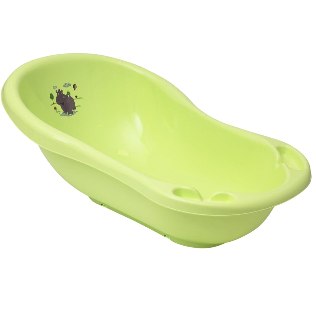 Babybadewanne Nilpferd grün 84 cm