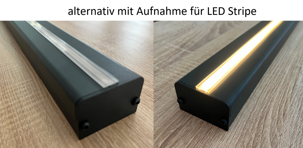 Universal Kabelkanal Aluminium Länge 1000 mm