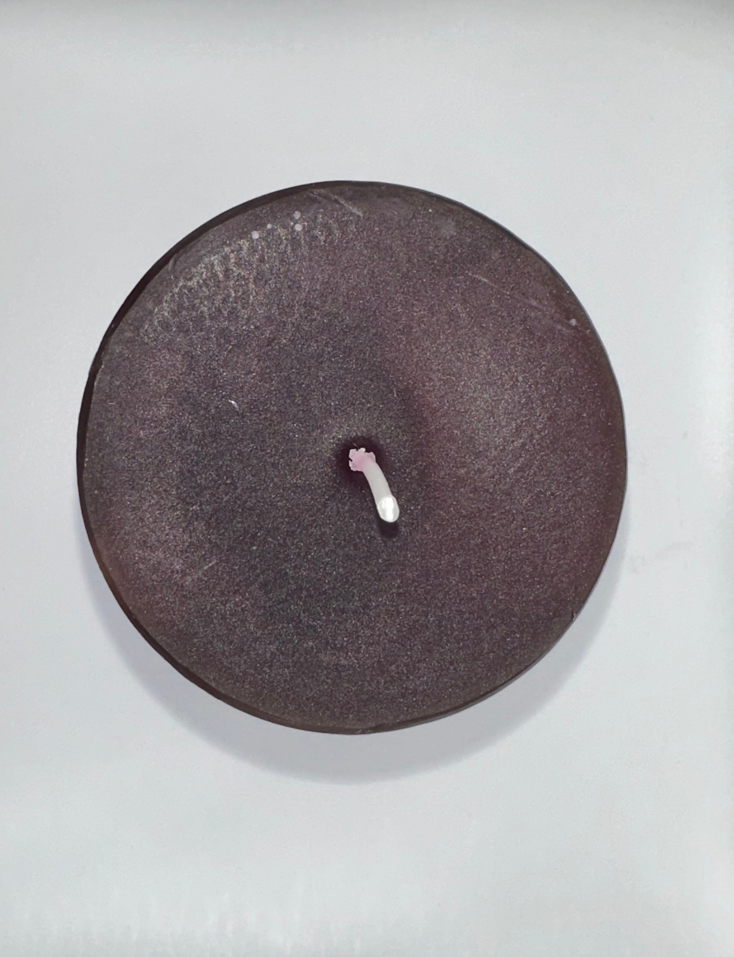 Stumpenkerze 6er Set Kerze nerzbraun 8 x 15 cm