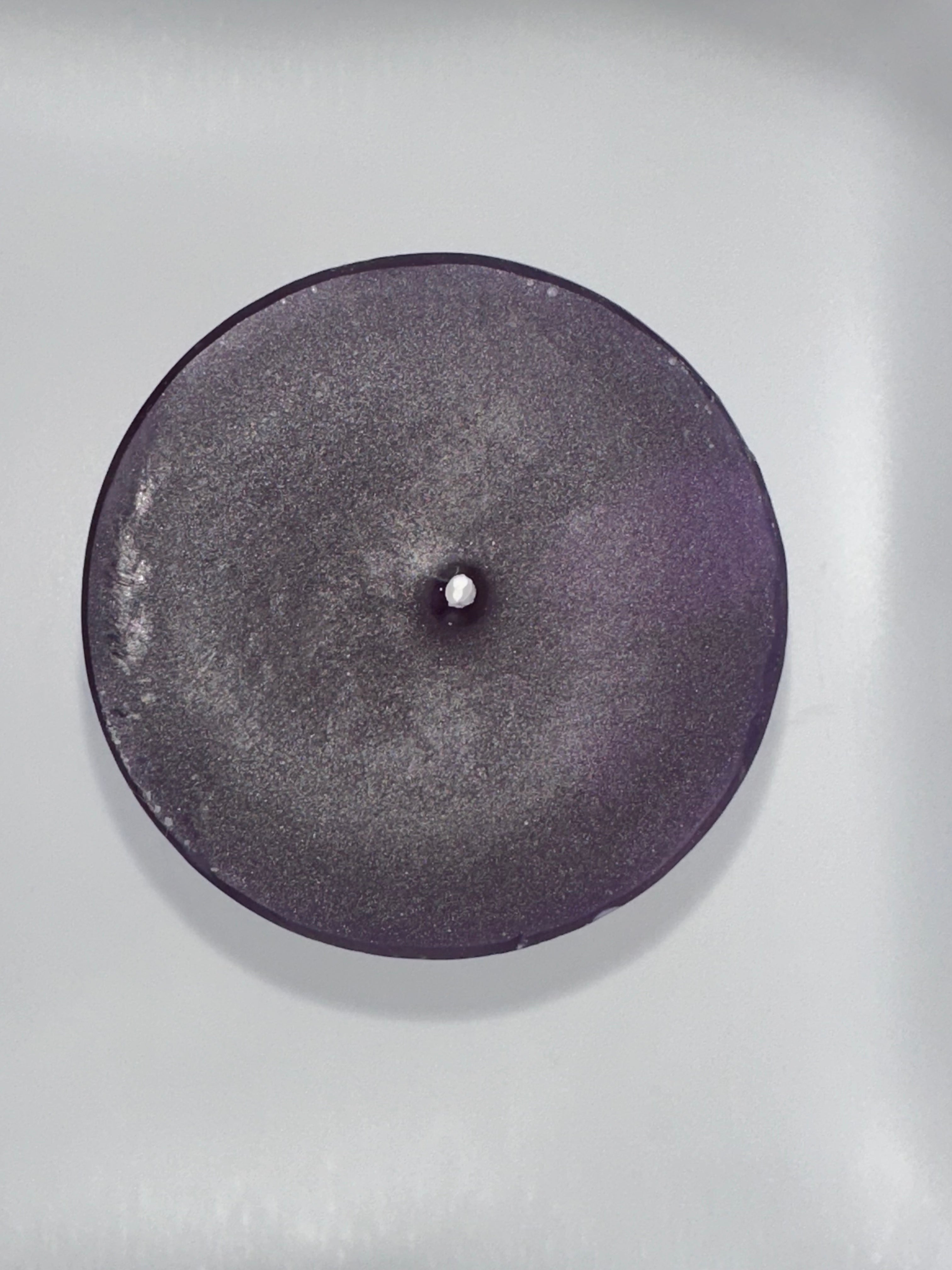 Stumpenkerze 6er Set Kerze tieflila 8 x 15 cm