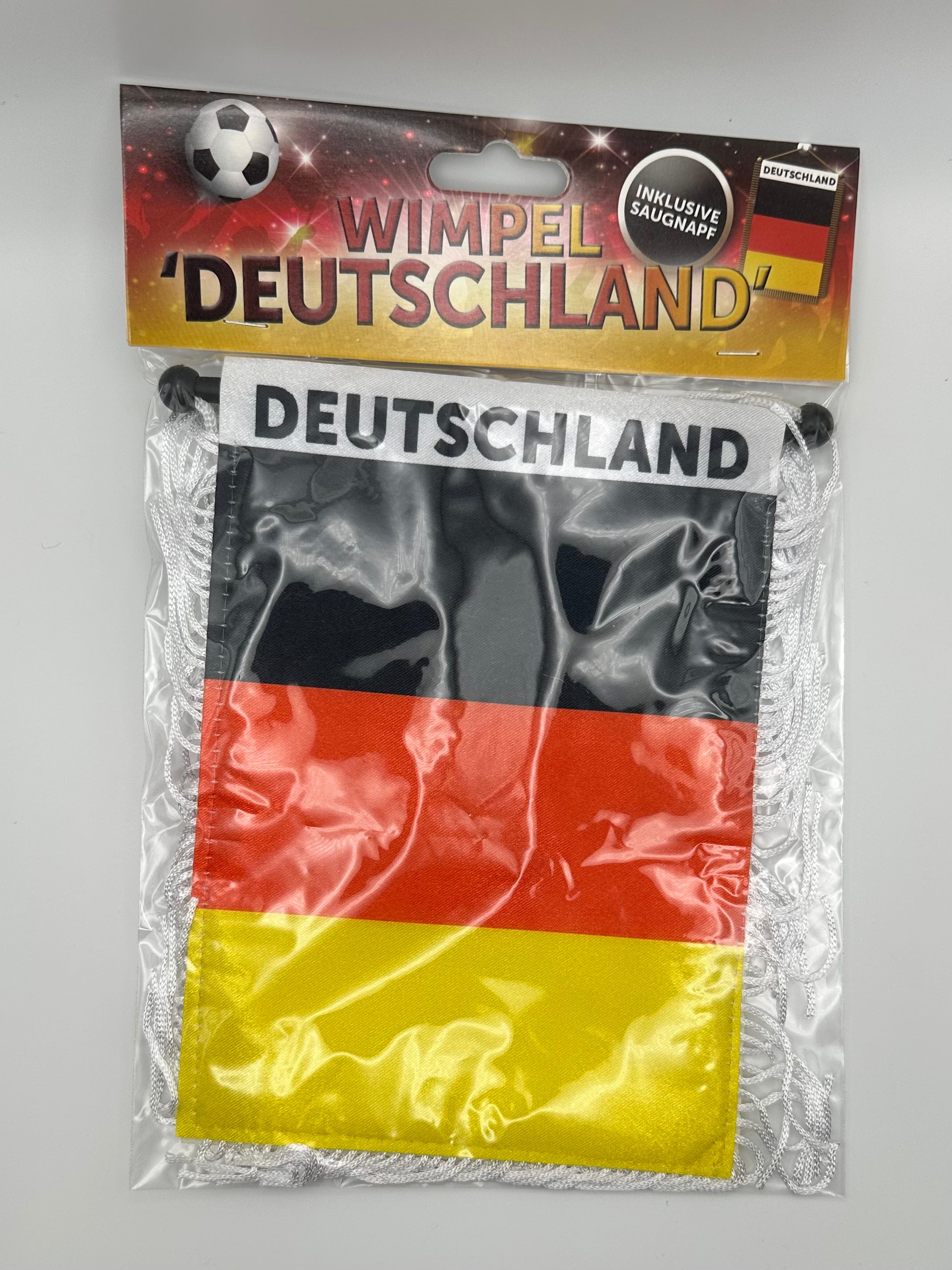 Deutschland Fanpaket - Fahnen, Cap, Fanartikel Set, WM/EM