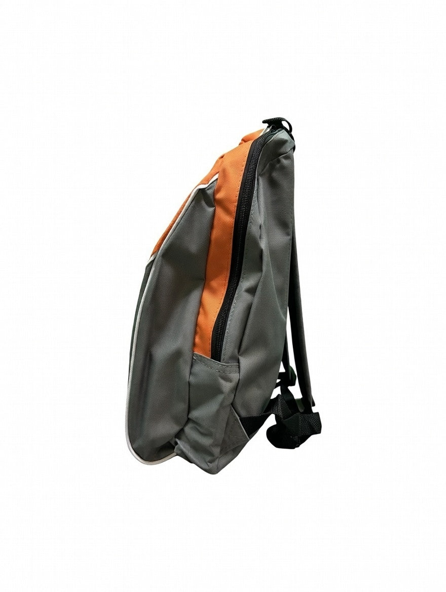 Kinder Rucksack orange Schulrucksack leicht robust mit Reflektoren
