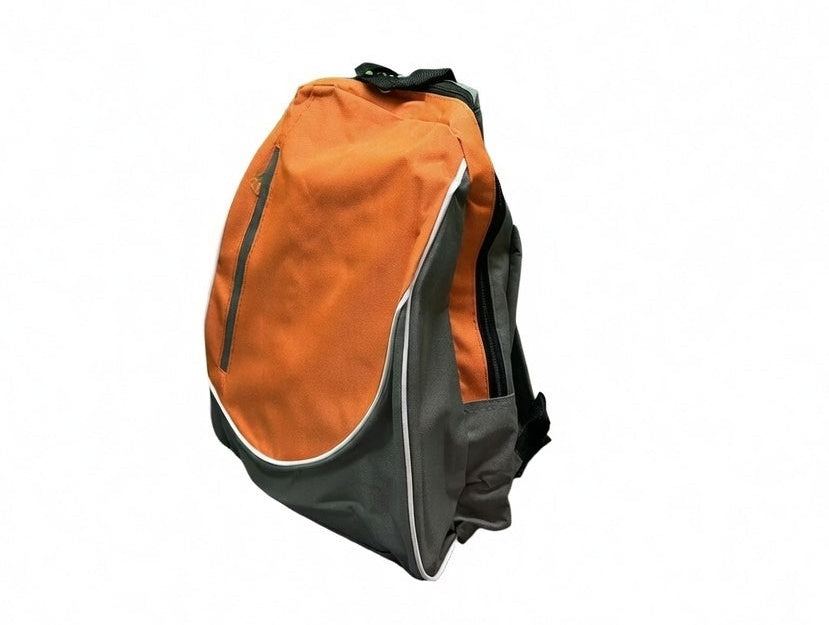 Kinder Rucksack orange Schulrucksack leicht robust mit Reflektoren