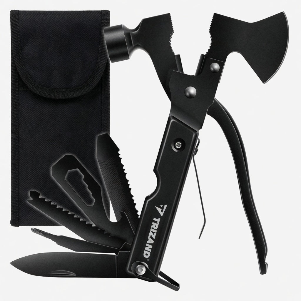 Multitool 17in1 Axt Hammer Zange Messer Outdoor Camping Survival