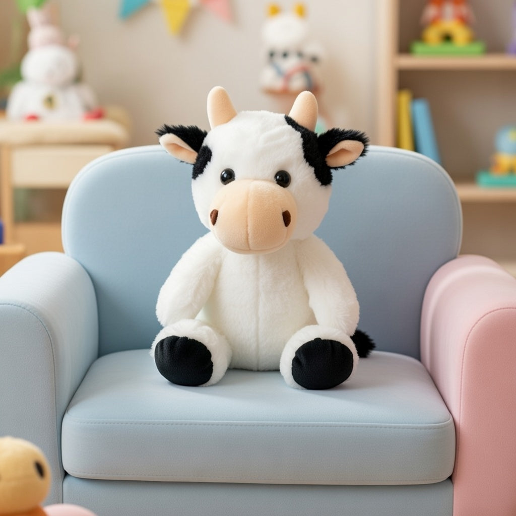 Kuh Kuscheltier Spielzeug - 25 cm waschbar und weich