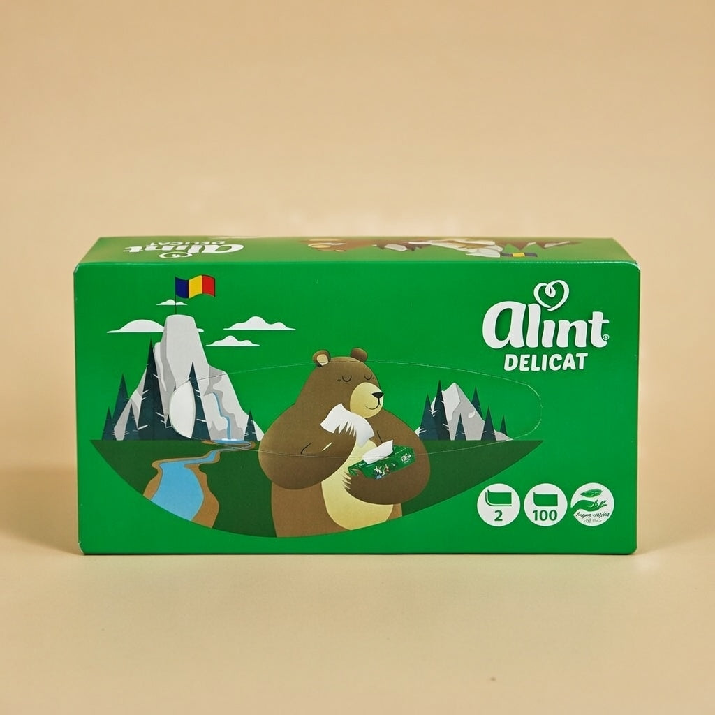 Taschentuchbox - 21 Boxen je 100 Tücher, 2-lagig