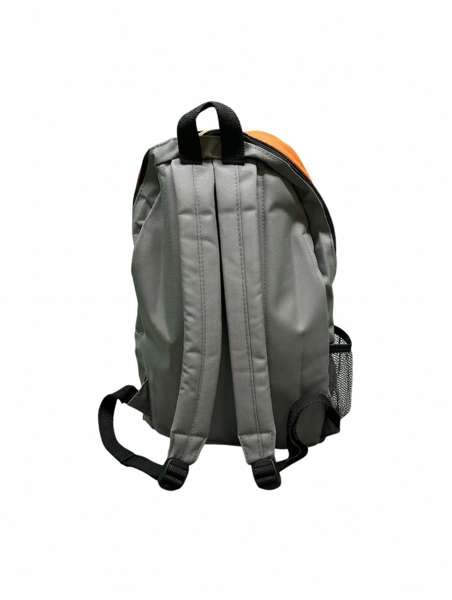 Kinder Rucksack orange Schulrucksack leicht robust mit Reflektoren