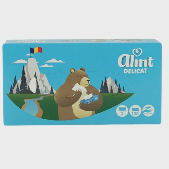 Taschentuchbox - 21 Boxen je 100 Tücher, 2-lagig